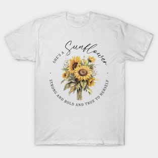 Bunch Of Sunflowers T-Shirt